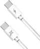 Кабель Grand-X Type-C Type-C для швидкої зарядки 48W White (CC-07) - зображення 2