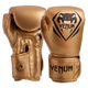 Перчатки боксерские на липучке Venum Heroe 8351 золотой-черный 10oz - изображение 1