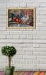 Golden frame картина на файн-арт бумаге курятник сельская жизнь Hotel Arizona HD 31 см x 41 см - изображение 2