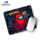 Коврик для мышки Амонг Ас Красный (Among Us Red) (25108-2411) 22 * 18 см - изображение 1
