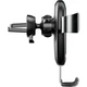 Автомобильный держатель холдер с БЗУ Baseus Wireless Charger Explore Gravity Car Mount WXYL-K01 Black - изображение 2