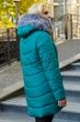 Зимняя куртка Miorichi Simona 46 Изумруд (01039-green46) - изображение 5