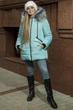 Зимняя куртка Miorichi Kristina 44 Бирюзовый (01022-g-green44) - изображение 1