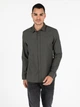 Рубашка хлопковая мужская Colin's CL1050122KHA S Khaki - изображение 4