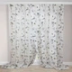 Тюль лён-муар с цветочным рисунком Adagio Windows Decor L012 Серая 2х2,7м - 2 шт - изображение 2