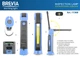 Фонарь инспекционный Brevia LED Ultra-slim 3W COB+1W LED 300lm 2000mAh+microUSB (11360) - изображение 2