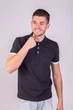Футболка поло TvoePolo однотонне XXL Темно-сіре (5718-17xxl) - зображення 2