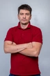 Футболка поло мужская TvoePolo PREMIUM class однотонное S Бордовое (8028-13s) - изображение 1