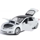Колекційна модель АвтоСвіт Tesla Model S металлева в масштабы 1:32 біла - зображення 2