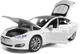 Колекційна модель АвтоСвіт Tesla Model S металлева в масштабы 1:32 біла - зображення 4