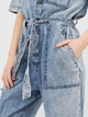 Комбинезон джинсовый женский H&M 2202-8206231 44 Светло-синий (hm02584859963) - изображение 3