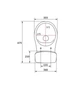 Унитаз-компакт CERSANIT Mito Cersania 705 SimpleOn 011 K119-001 с бачком и сиденьем Slim Soft Close дюропласт - изображение 9