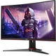 Монітор AOC 23.6" C24G2AE/BK VA Black Curved; 1920х1080 (165 Гц), 1 мс, 250 кд/м2, DisplayPort, 2хHDMI, D-Sub, динаміки 2х2 Вт - зображення 3