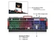 Комплект проводная клавиатура с мышкой и LED RGB подсветкой UKC K33 (K33) - изображение 7