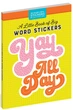 A Little Book of Big Word Stickers - изображение 1