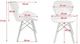 Стул JUMI Scandinavian Design (велюр) Grey - изображение 4