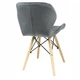 Стул JUMI Scandinavian Design (велюр) Grey - изображение 3