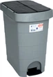 Відро з педаллю Planet Pelican 60 л Сіро-чорне (10734kmd) - зображення 9