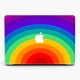 Чехол пластиковый для Apple MacBook Air 13 A1932 / A2179 Радуга макбук про case hard cover (6347-2531) - изображение 3