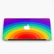 Чехол пластиковый для Apple MacBook Air 13 A1932 / A2179 Радуга макбук про case hard cover (6347-2531) - изображение 2