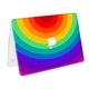 Чехол пластиковый для Apple MacBook Air 13 A1932 / A2179 Радуга макбук про case hard cover (6347-2531) - изображение 5