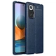Захисний чохол Deexe Leather Cover для Xiaomi Redmi Note 10 Pro - Blue - зображення 1