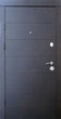 Входная дверь Qdoors Горизонталь Венге темный (850х2050) мм - изображение 1