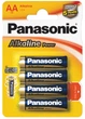 Батарейка щелочная Panasonic Alkaline Power LR6APB/4BP, AA/(L)R6, блистер 4шт - изображение 1