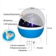 Ночник детский светильник проектор звездный небо Star Master Dream Rotating Blue (351V) - зображення 2