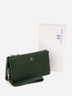 Кошелек-клатч женский кожаный ST Leather Accessories 19253 Зеленый - изображение 5
