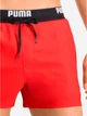 Шорты пляжные мужские Puma Swim Men Logo Short Len 90765902 M Красные (8718824814575) - изображение 4