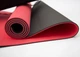 Коврик для йоги и фитнеса + чехол (мат, каремат спортивный) OSPORT Yoga ECO Pro 6мм (n-0007) Красно-черный - изображение 3