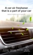 Ароматизаотор в машину Baseus Paddle Air Freshener і 6 арома-картриджів Сріблястий - зображення 2
