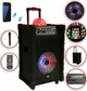 Аккумуляторная колонка DMS K10-10FZ Bluetooth, USB, MP3, Wireless LED - зображення 2
