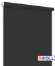 Ролета тканинна INROLL Есо-Mini 82,5х185 см BO Berlin Чорний 305 Silver - зображення 3