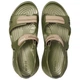 Сандалі Crocs Men's Swiftwater™ River Sandal M9-42-27см Army Green / Khaki 203965 - изображение 4