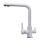 Cмеситель кухонный для фильтра GLOBUS LUX GLLR-0444-7-WHITE белый латунь 000019240 - изображение 2