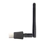 WiFi USB адаптер Digital Мережева карта 2,4 ГГц/5 ГГц LAN 600 Мбіт Чорний (1008-983-00) - зображення 2