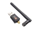 WiFi USB адаптер Digital Мережева карта 2,4 ГГц/5 ГГц LAN 600 Мбіт Чорний (1008-983-00) - зображення 3