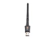 WiFi USB адаптер Digital Мережева карта 2,4 ГГц/5 ГГц LAN 600 Мбіт Чорний (1008-983-00) - зображення 7