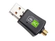 WiFi USB адаптер Digital 2,4 ГГц/5 ГГц LAN 600 Мбіт двохдіапазонний Plug&Play WINDOWS Чорний (1008-985-00) - зображення 3