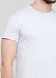 Футболка "Only Man" (95-TSH-3-02-grey/small-black-back-XL) - изображение 3