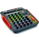 Портативный микшерный пульт WVNGR F6-BT, Bluetooth, USB, Karaoke, mp3, AUX - изображение 1