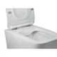 Унитаз подвесной Qtap Crow безободковый с сиденьем Soft-close QT05335170W - изображение 4
