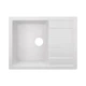 Кухонная мойка Lidz 650x500/200 WHI-01 (LIDZWHI01650500200) - изображение 1