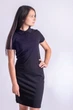 Платье поло приталенное поло TvoePolo однотонное XXL Черное (6715-01xxl) - изображение 2