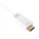 Кабель мультимедийный Display Port to HDMI 2.0m 30AVG 4Kx2K Extradigital (KBH1747) - изображение 3