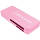 Считыватель флеш-карт Transcend USB 3.0/3.1 Gen 1 Pink (TS-RDF5R) - изображение 2