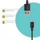 Дата кабель USB 2.0 AM to USB-C 2.0m black Piko (1283126493850) - зображення 3