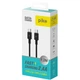 Дата кабель USB-C to USB-C 1.2m CB-TT11 black Piko (1283126504105) - зображення 2